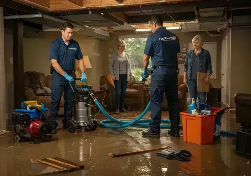 Basement Water Extraction and Removal Techniques process in Woodford County, KY